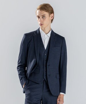  新素材【ストレッチ/セットアップ対応】　クリアドビージャージー 　ジャケット