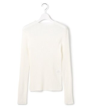  【GOLD LABEL】コットンリネンシアー ニット