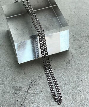  ステンレスチェーンネックレス50cm