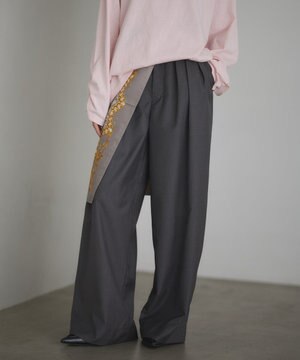  ３タックワイドスラックス