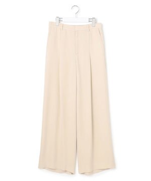  【WEB＆一部店舗限定】BrightCupraSatin ワイドパンツ