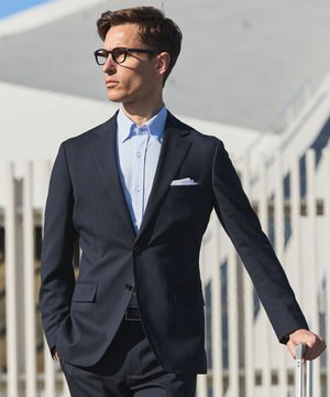  セットアップ対応【ウォッシャブル/シワになりにくい/ストレッチ】ウォッシャブル ウールジャケット(26年モデル)