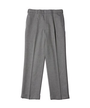  【J.PRESS ORIGINALS】Magic Cuba Wool Cotton Hopsack Spindle Piped stem１tuck / Made in Japan