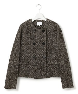  【GOLD LABEL】MASTERLOOMヘリンボーンツイード ジャケット