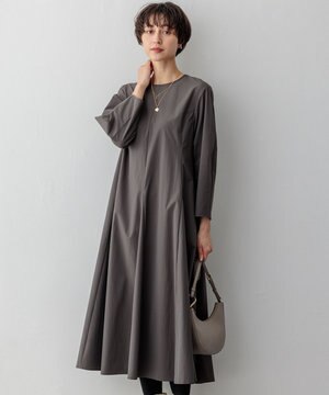  【洗える】ストレッチタイプライター ワンピース