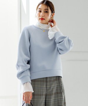 ダンボールジャージー ショート丈プルオーバー