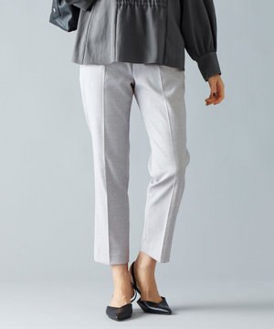  【接触冷感・UVカット・吸水速乾・洗える】シェルタリングドライオックス テーパードパンツ