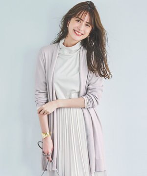 【洗える】サステナブルウール ニット カーディガン