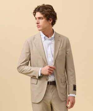  夏に嬉しい6つの高機能【セットアップ対応】【J.PRESS-POOL WOOL】ジャージーセットアップ ジャケット