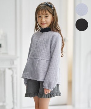  【150-160㎝】ハートキルトジャガード アウター