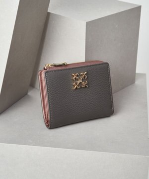  ＜お財布人気NO.1＞モノグラムプレートハーフウォレット(SO-376)