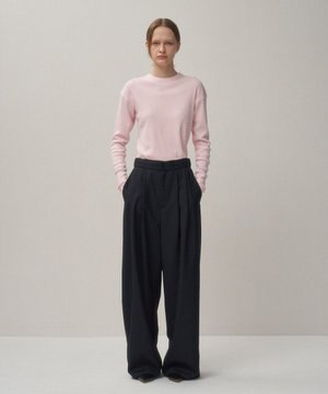  WOOL TROPICAL | ワイドイージーパンツ