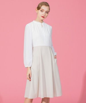  【洗える】SUNNY 長袖ドレス