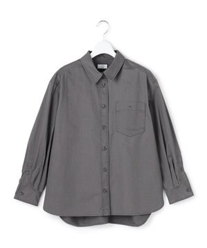  【WOMEN】ソフトコットン オーバー シャツ