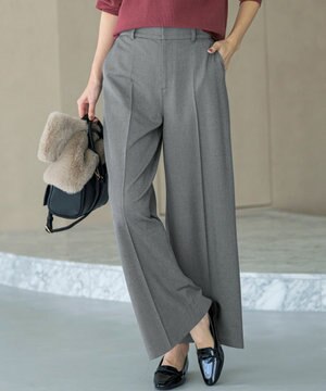  ビューティサーモ2WAYストレッチ ワイドパンツ