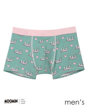  【ムーミン】MOOMIN × une nana ccol メンズボクサーパンツ