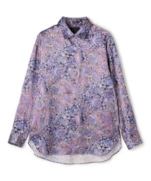  【HIGH GRADE LINE】コールドレーヨンプリント　レギュラーカラーシャツ