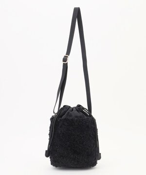  バケットファーショルダーバッグ