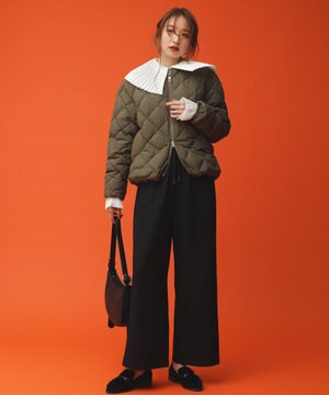 【2WAYストレッチ/ウエストゴム/裏起毛】シークレットウォームベイカーパンツ