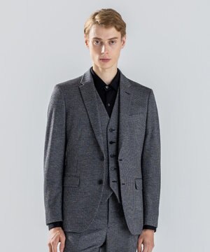  新素材【ストレッチ/セットアップ対応】　クリアドビージャージー 　ジャケット