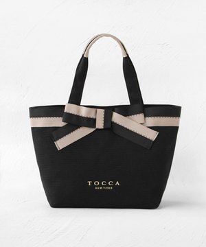  KNOT IN CONTRAST CANVASTOTE キャンバストートバッグ