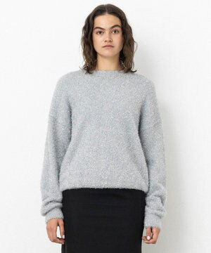  【Nave・洗える】ラメニット プルオーバー