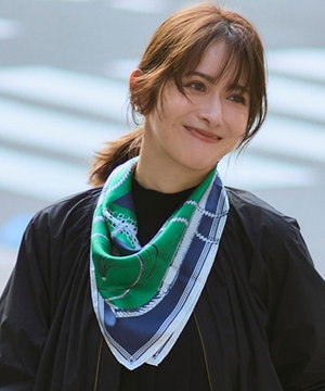 manipuri ジョッキー シルク スカーフ