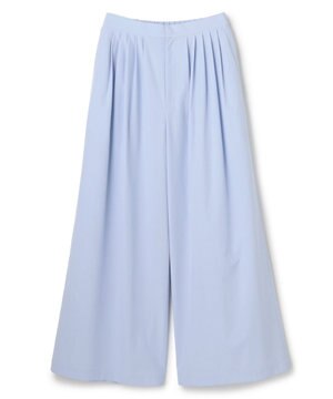 クールタッチカラータイプライター ワイドパンツ