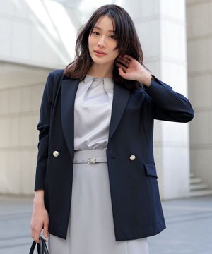  【BAILA掲載】スマートビューティストレッチテーラード ジャケット