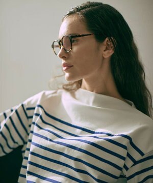 【洗える】Marine Border Tops マリンボーダートップス