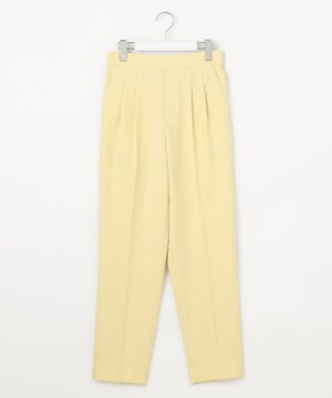  【洗える】美シルエットカラーテーパード パンツ