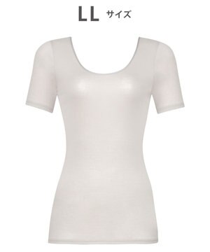  【スゴ衣】 インナー 3分袖 綿100％(身生地) オーガニックコットン(身生地) なめらかな肌ざわり 肌着 CLC222 /ワコール