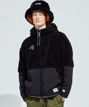  【MEN】フェイクファーブルゾン