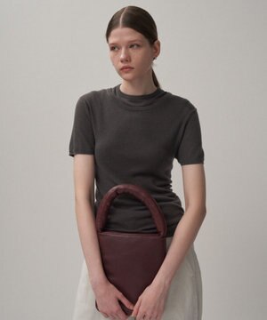  SILK BLENDED CIRCULAR RIB | フィットレイヤードＴシャツ