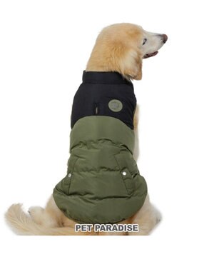  J.PRESS バイカラーベスト 《カーキ》 中型犬