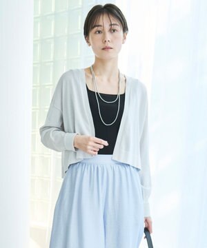  イージー ショート カーディガン