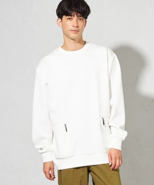  【UNISEX】エアリッチダンボールクルーネック（L・XLサイズ）