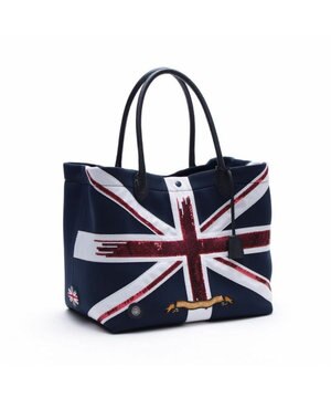  【魔法の様に軽い】マジックライト/ユニオンジャックキューブトート34cm