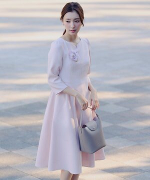  【宮本茉由さん着用】PUPPY TOOTH ドレス