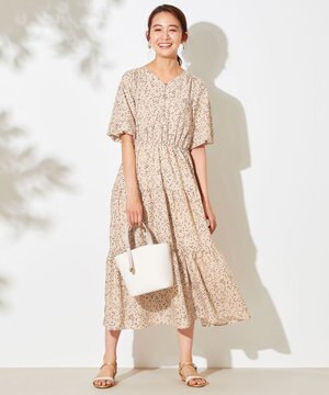 洗える カッセンフラワープリント ワンピース Any Sis ファッション通販 公式通販 オンワード クローゼット