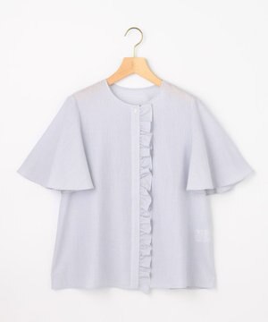  【先行予約】ニューリヨセルシャーティング フロントフリルブラウス