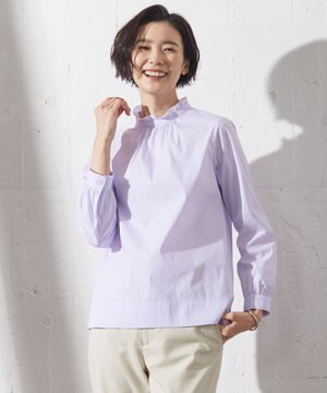 洗える】RAYON STRETCH BORDER ボートネック ニット / J.PRESS LADIES