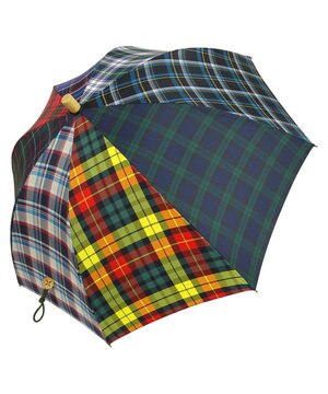  【UVカット95%以上】【UPF50＋】プラスリング レディース向け 晴雨兼用（長ショート） CHK T1180