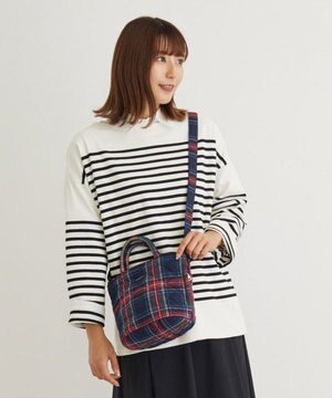  1211【ミニトート】EU.ベビールー.チェックキルト-B