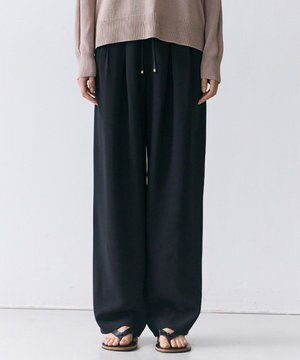  RUE / ドライタッチイージーセミワイドパンツ