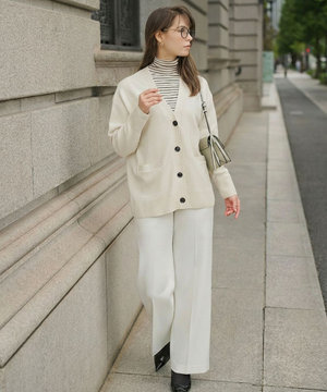 【ウエストゴム/14サイズ展開】beauty warm pants ワイド