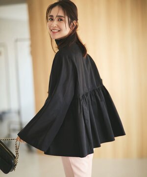  【VERYコラボ/撥水加工】グロッシーツイル アウター