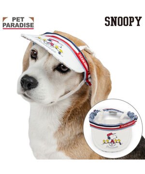  スヌーピー サンバイザー ＳＭ～Ｍ/Ｌ 中型犬 大型犬
