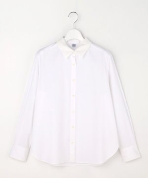 【WEB限定カラーあり・2way】エステネージュ TYPEWRITER STRIPE シャツ