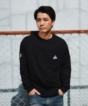【UVケア・吸水速乾・ストレッチ・軽量 】エンブレムTシャツ（L・XLサイズ）